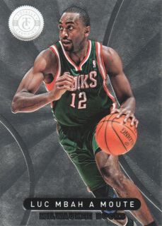 2012 13 Totally Certified #141 Luc Mbah a Moute Milwaukee Bucks