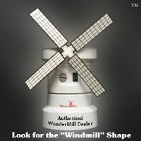 the wondermill will provide your family with fresh flour from