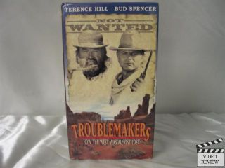  Troublemakers VHS Terrence Hill Bud Spencer