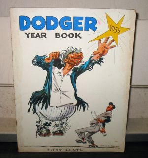  1955 Brooklyn Dodgers Original Yearbook
