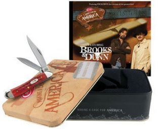   XX PEANUT MAKING A CASE FOR AMERICA POCKET KNIFE & BROOKS AND DUNN CD