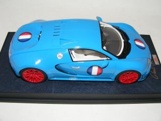18 Mr Bugatti Veyron Supersport Flag Edition France Version Limited 