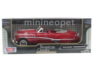   American Classics 1949 49 Buick Roadmaster 1 18 Diecast Red