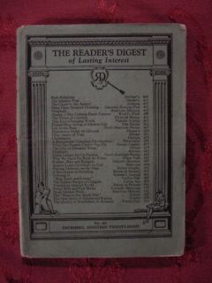 Readers Digest December 1928 Heywood Broun Fred Kelly