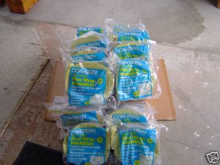 Pipe Wrap Insulation Sold in Packs of 12 3Wide