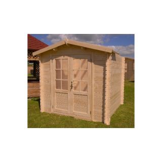 All Natural Wood Garden Storage Shed Free Shipping