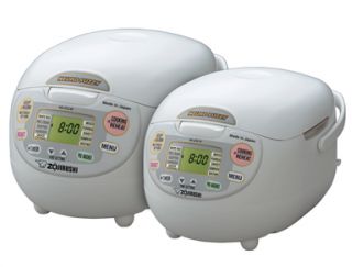 The Neuro Fuzzy® Rice Cooker & Warmer features advanced Neuro 