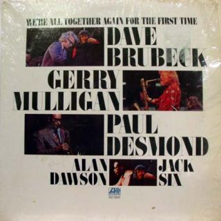 dave brubeck we re all together again for the first time label 