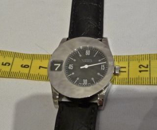 Gianni Bulgari, Enigma Jump Hour Wrist watch,black dial, numbered,very 