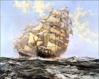 montague dawson ariel taeping ships sailing tall new  39 11 