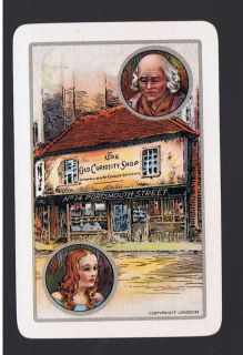 Playing Swap Cards 1 VINT ENG NMD  THE OLD CURIOSITY SHOP 