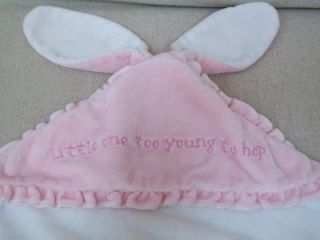 Bunnies by The Bay Blanket Little One to Young to Hop