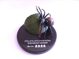 yujin takara kaiyodo tomy black widow spider from hong kong