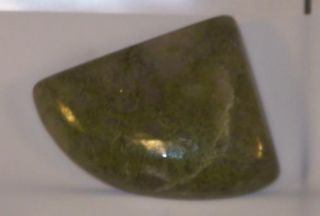 35 06ct 24x20mm Green Jade Cabochon for Wire Wrapping