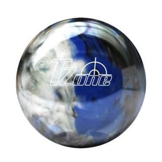 12 lb Brunswick T Zone Indigo Swirl Polyester Spare Bowling Ball New 