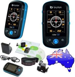 Bryton Rider 50T GPS Complete Bundle Heartrate Speed Cadence Full 