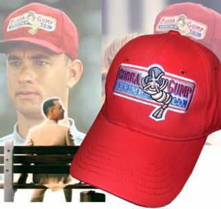 Bubba Gump Shrimp Co hat Forrest gump Halloween party costume red b 
