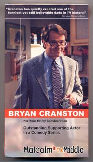   Middle 2001 Emmy VHS Bryan Cranston New SEALED 1 Episode Casino