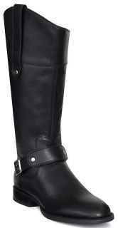 Durango Womens RD0420 CRUSH Black Leather 12 Western Cowgirl Zip Boots 