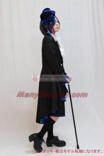 Black Butler Ciel Phantomhive Custom Cosplay Costumes Party Outfit 