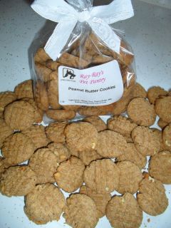 Homemade Peanut Butter Cookies Dog Treats