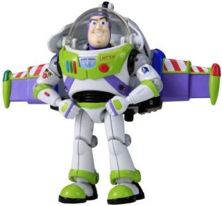 Disney Toy Story 3 Talking Buzz Lightyear Action Figure Lights Up 