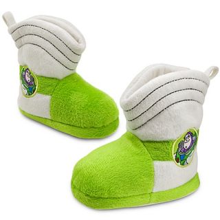 Buzz Lightyear Costume Boots Infants 18 24M Slippers Toy Story NWT 