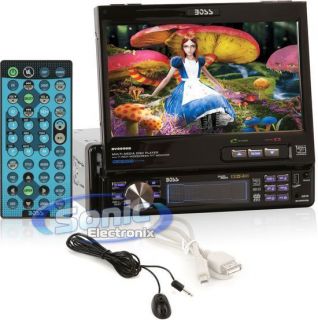Boss BV9996B in Dash 7 Touchscreen TFT LCD DVD CD MP3 Receiver Head 