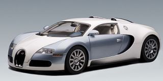 Bugatti 16 4 Veyron Pearl Blue 1 12 Diecast Car Autoart