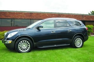   Running Boards 2008 2012 BUICK ENCLAVE Black Factory Style Steps
