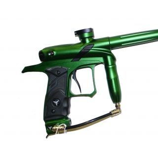 Used Dangerous Powers DP G4 Paintball Gun Marker Green