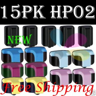   Printer Ink Cartridge for HP 02 Photosmart C5180 882780969261