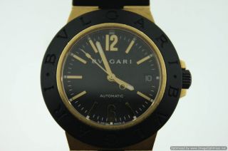 Bvlgari Diagono Sport Watch 18K Yellow Gold Bulgari Watch