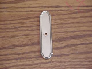 Used Cabinet Knob Backplate Back Plate Polished Brass Finish 2 for $1 