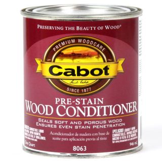 Quarts of Cabot Pre Stain Wood Conditioner 8063