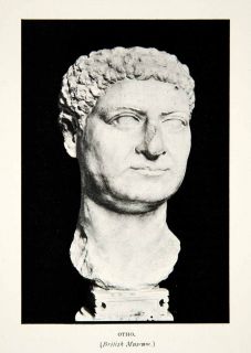   Bust Marcus Salvius Otho Caesar Augustus 7th Roman Emperor