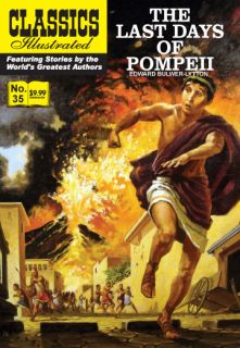 Classics Illustrated #35   HRN 171   Last Days of Pompeii, Jack Kirby 