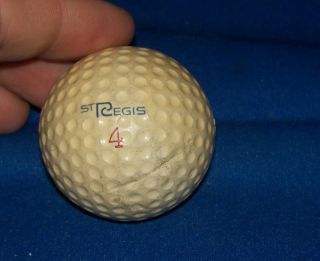 Vintage St Regis Cadwell Cover Signature Golf Ball
