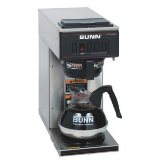 Bunn Coffee Maker Commercial VP17 1 SST Brewer Stainless Restaurant 