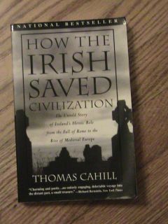   Saved Civilization Paperback Book Thomas Cahill Prose History