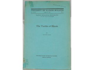 Cahn, Alvin R. 1937. The Turtles of Illinois . Illinois Biological 