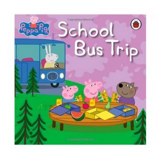 peppa pig school bus trip