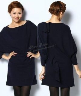 New Lanvin En Bleu Ruffle Wool Blend 2 Way Sweater in Camel One Size 