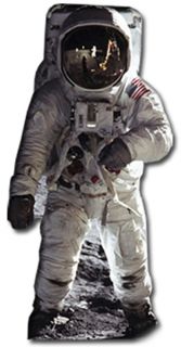 Astronaut Buzz Aldrin Moon Landing Life Size Cut Out
