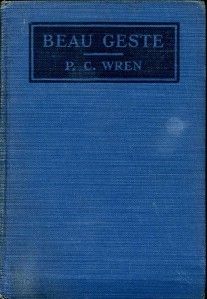 Beau Geste PC Wren 1926 Movie Tie in Ronald Coleman HB