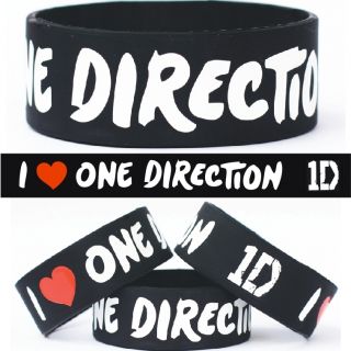 Buy 1 Get 1 Free 2 Total One Direction Wristbands Band Bracelet New 