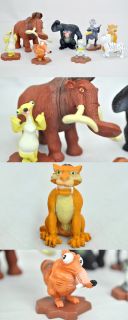 New 8 RARE Ice Age 4 Figures Collectable 2 5 Toys Lot Manny Diego Sid 