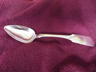 ANTIQUE COIN SILVER SPOON R W WILSON EARLY 19TH C BEAUTIFUL CONDITION 