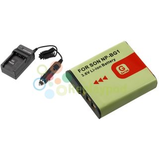 Camera Battery Charger for BG1 Sony Cybershot DSC W150