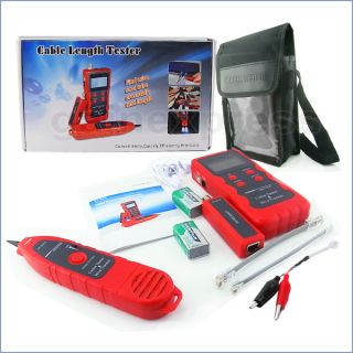 Cable Tester Tracker Phone Line BNC Network Finder USB RJ11 RJ45 Wire 